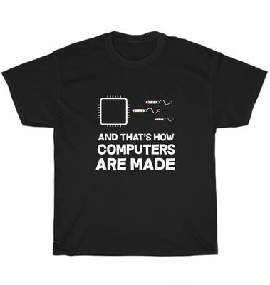 Programador Desenvolvedor Software É Assim Que os Computadores São Feitos Camiseta de Engenharia