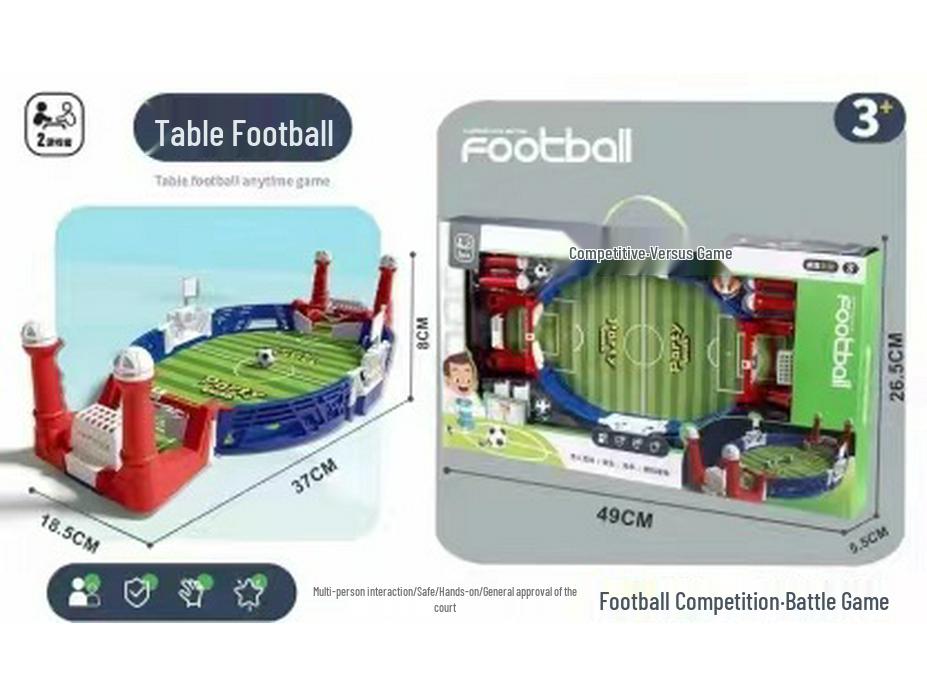 Cross-Border Table Football: Children's Educational Toy for Double Player Home Use & Parent-Child Interaction