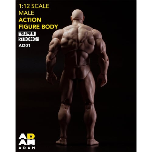 Toys & Hobbies TOYBARJAPAN 1/12 Scale Action Figure ADAM AD01 Manga-Style Muscle Man's Male Body