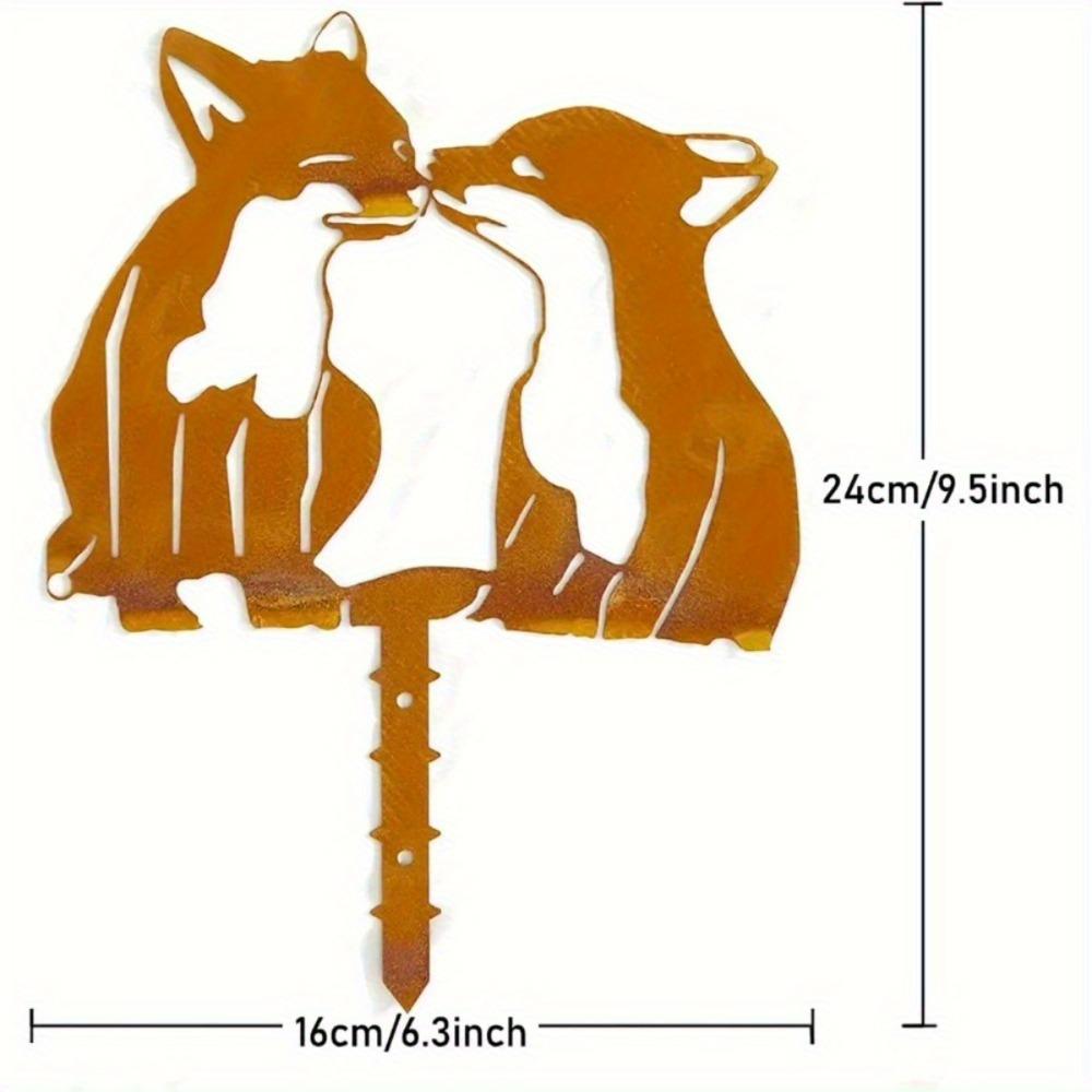 

Rusty Animal Garden Metal Yard Art Handmade Squirrel Corten Steel Outdoor Statue Rustic Elegance Wall Sculpture TY5331-02