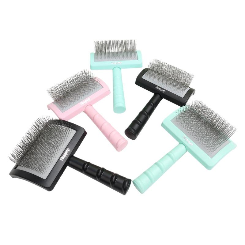 Arc-shaped Long Needle Comb Dog Grooming Comb  Massage Open Knot Comb Hair Tool Large Dog Pet Supplies Accessories Cleaning Tool