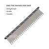 Dual Length Pins Double Teeth Pet Comb Round Smooth Teeth Cat Deshedding Comb  Household Cat Care