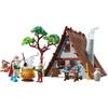 PLAYMOBIL 71828 Hutte d'Astérix avec Panoramix, Astérix, Personnages de la BD, 80 pièces, Dès 5 ans