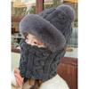 2025 Women's Fleece-Lined Windproof Cycling Hat and Snood Combo