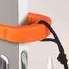 1/2/3Pcs Rubber Door Stopper Wedge Universal C-shaped Door Stopper Emergency Firefighter Medical Services First Responder Door Stop Accessories