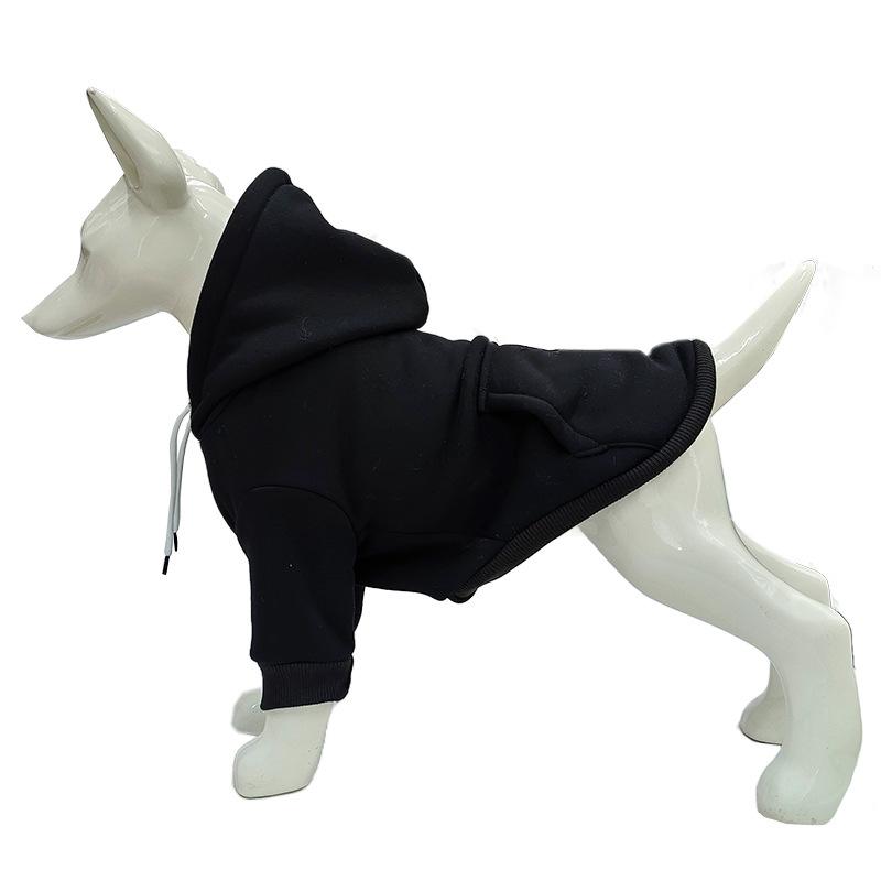 Pet Hooded Sweatshirt Bichon Frise Dog Clothes Cotton Small and Medium-sized Dog Autumn and Winter New Pet Clothes