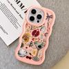 Personality Love Painted Soft Phone Cover Case for iPhone 8 XR 13 16 Pro Max 14 12 17 Air 11 15 Plus