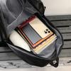 New retro backpack simple soft leather leisure travel backpack large capacity trend student class bag