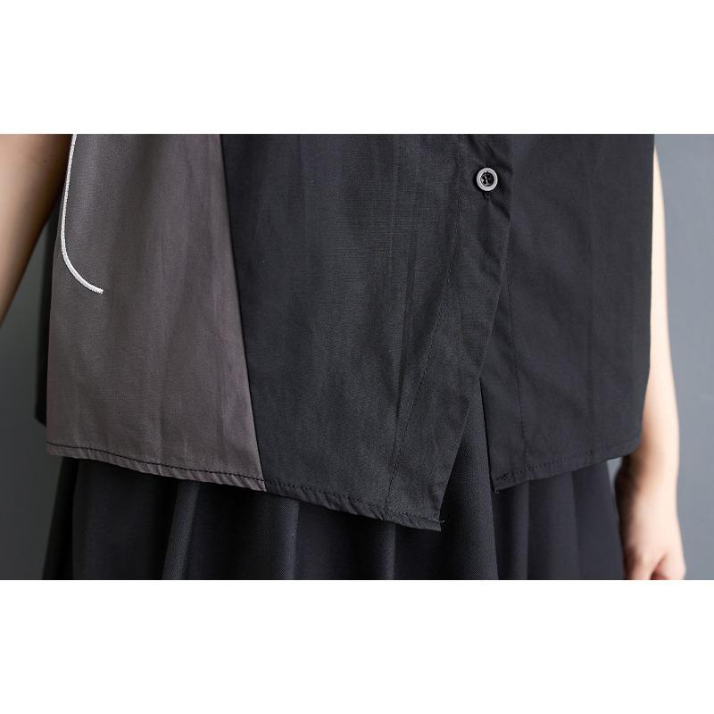 Dimanaf 2025 Plus Size New Women Summer Blouse Loose Shirt Short Sleeve Printing Shirt Casual Style Basic Tops Tees Vintage