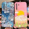Case For Huawei P40 Lite Fundas P40 lite E TPU Silicone Phone Cover For Huawei P40 Pro Plus P40 Pro+ Bumper Fashion Cartoon
