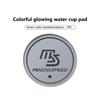 For Mazda Luminous Car Coaster Water Cup Holder Pad Anti-slip Mat 3 4 5 6 7 Atenza Axela Demio CX3 CX5 MP MS CX4 FF3