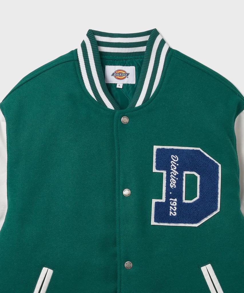 Dickies Padded Relaxed Baseball Jacket Aventurine