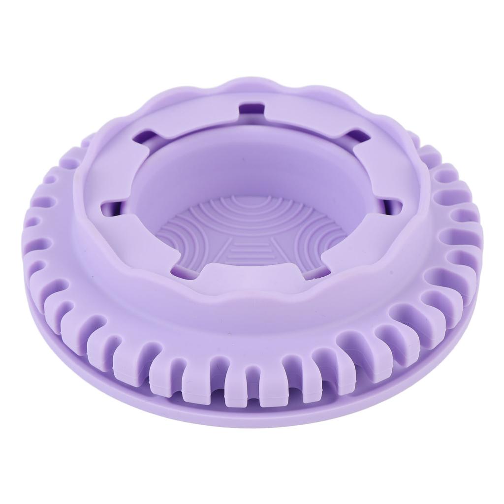 Paint Brush Cleaner Silicone Makeup Brush Washer Multifunctional Foldable Makeup Brush Cleaning Bowl