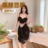 French Romantic Halter Swimsuit Bikini Design Hot Girl Seaside Beach Three-piece Belly-covering
