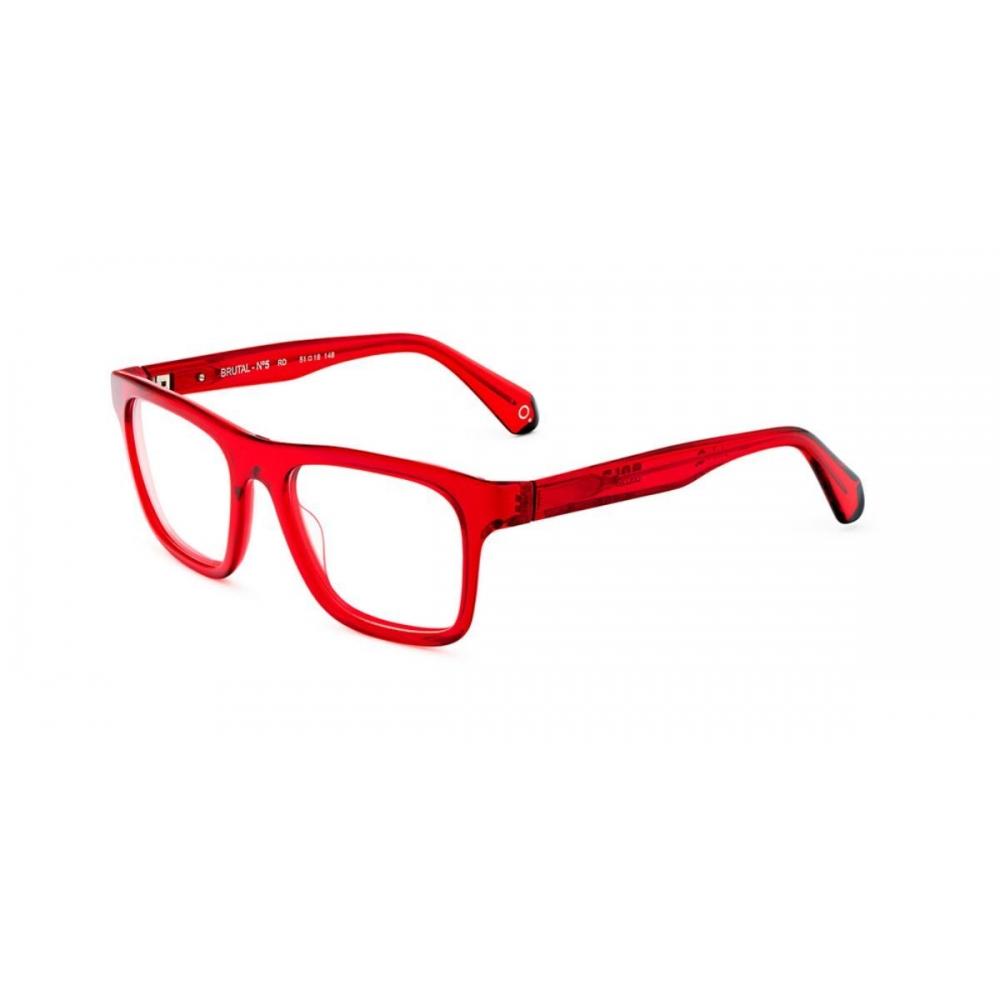 Etnia Barcelona Brutal No.05 Rd Unisex Eyeglasses Transparent Red/51-19-148