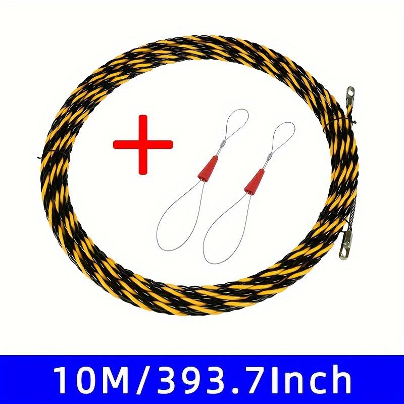 Kabeltrekkverktøysett - 196.85-1968, fleksible trådgjengere for vegger og kanaler med stålkoblinger
