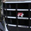 ARERQ1 Car Styling Metal Auto Front Grille Emblem Stickers Decoration For Volkswagen VW GTI Golf Polo Tiguan GTD Passat R Line Scirocco