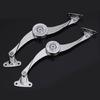 2Pcs Heavy Duty Lid Support Hinges Soft Close Lid Support Hinges Replacement Soft Close Chest Hinge for Kitchen Cabinet