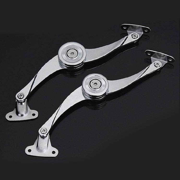 2Pcs Heavy Duty Lid Support Hinges Soft Close Lid Support Hinges Replacement Soft Close Chest Hinge for Kitchen Cabinet