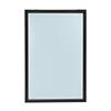 24x36 LED Movie Poster Frame Light Box Black Slim Edge Lit Backlit Advertising Display Wall Mount Cinema