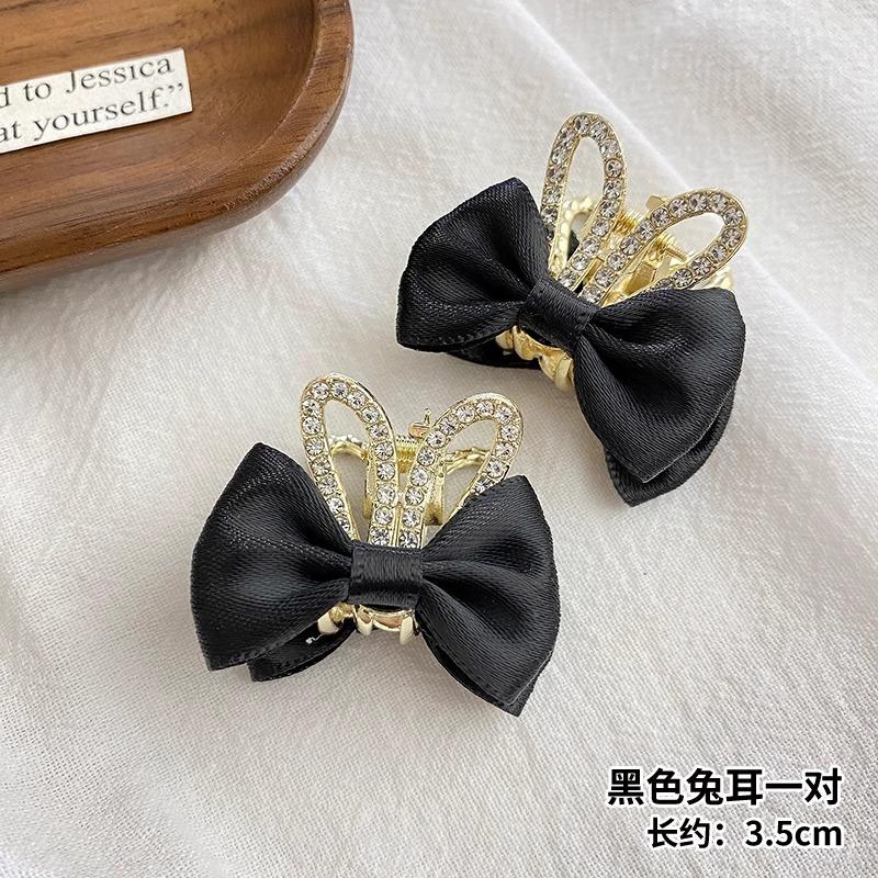 Small Hair Clips New Year's Headwear New Year's Red Bangs Hair ClipsSide Forehead Hair Clips Little Princess Hair Clips