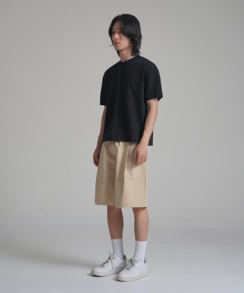Noming Loose Fit Crop Easy Short Sleeve - Black