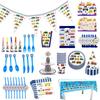 Engineering Car Childrens Birthday Party Theme Decoration Tableware Disposable