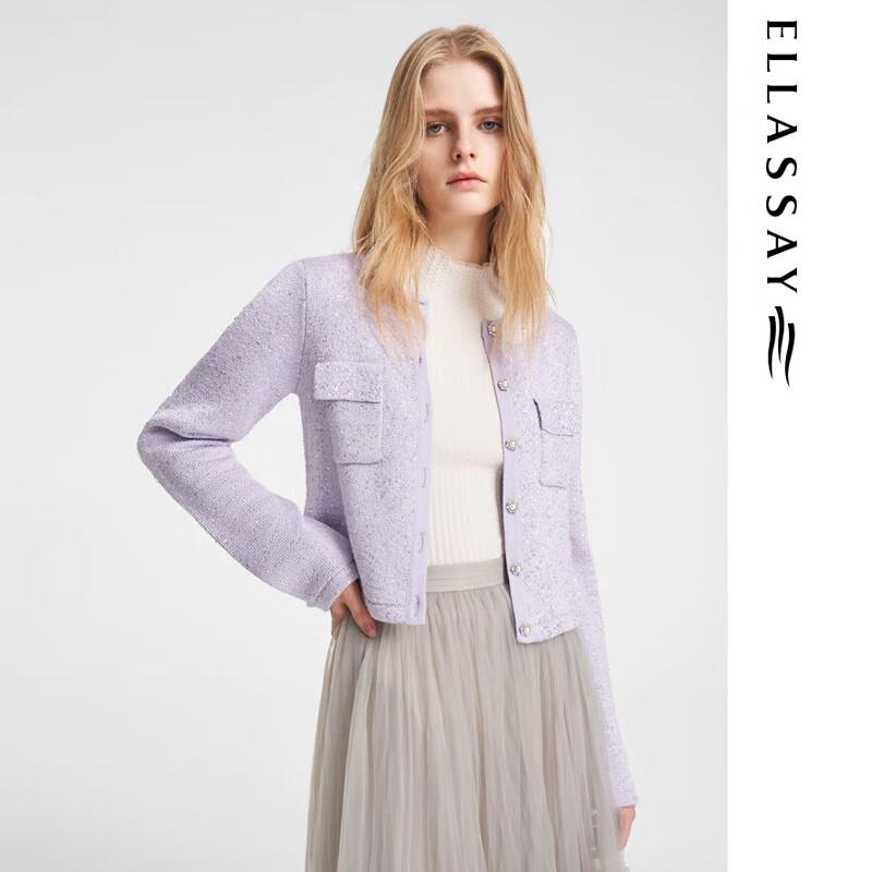 ELLASSAY Women's Spring Mock Neck Knit Sweater EWE351M08100