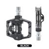 ThinkRider Bicycle Lock Pedal 2 In 1  With Free Cleat For SPD System MTB Road Aluminum Anti-slip Sealed Bearing Lock Accessories
