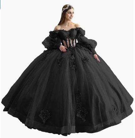 One-word shoulder evening dress flower tutu skirt bubble sleeve 1011 new dress birthday party skirt