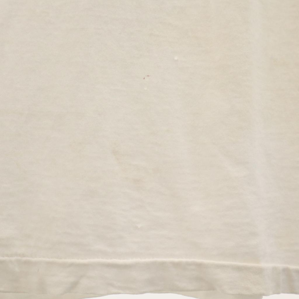 OLD 90s Roadkill Cafe Short sleeve T-shirt white Single stitch Men's Used