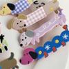 Puppy Barrettes Acrylic Cute Animals Geometric Hair Clips Hairpin Side Pins Women Hair Accessories Female Ladies Barrettes