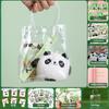 1 Set Pen Stickers Notebook Plush Pendants Handbag Final Prizes Stationery Gift Bag For Students Kawaii Capybara Stationery Kit