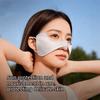 Thin Silk Sunscreen Mask Breathable Face Gini Mask Adjustable Sunscreen Face Scarf  Golf