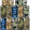 for iPhone 16 15 Xiaomi Redmi Note 14 13 12 11 Pro Max X 8 16e Samsung Galaxy S25 S24 S23 Moto OPPO Huawei Pattern Camo Military Army Camouflage Case