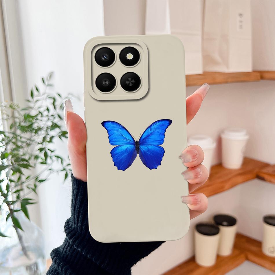 For Honor X7D X9D Case Colorful Hearts Soft Liquid Silicone Full Protection Phone Back Cover For Honorx7d Honorx9d Fashion Funda