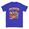 Baby Monkey Punch Cute Monkey Punch  Cotton T Shirt For Unisex Summer  YK Fun T Shirts Breathable Harajuku Tee Shirt Big Size