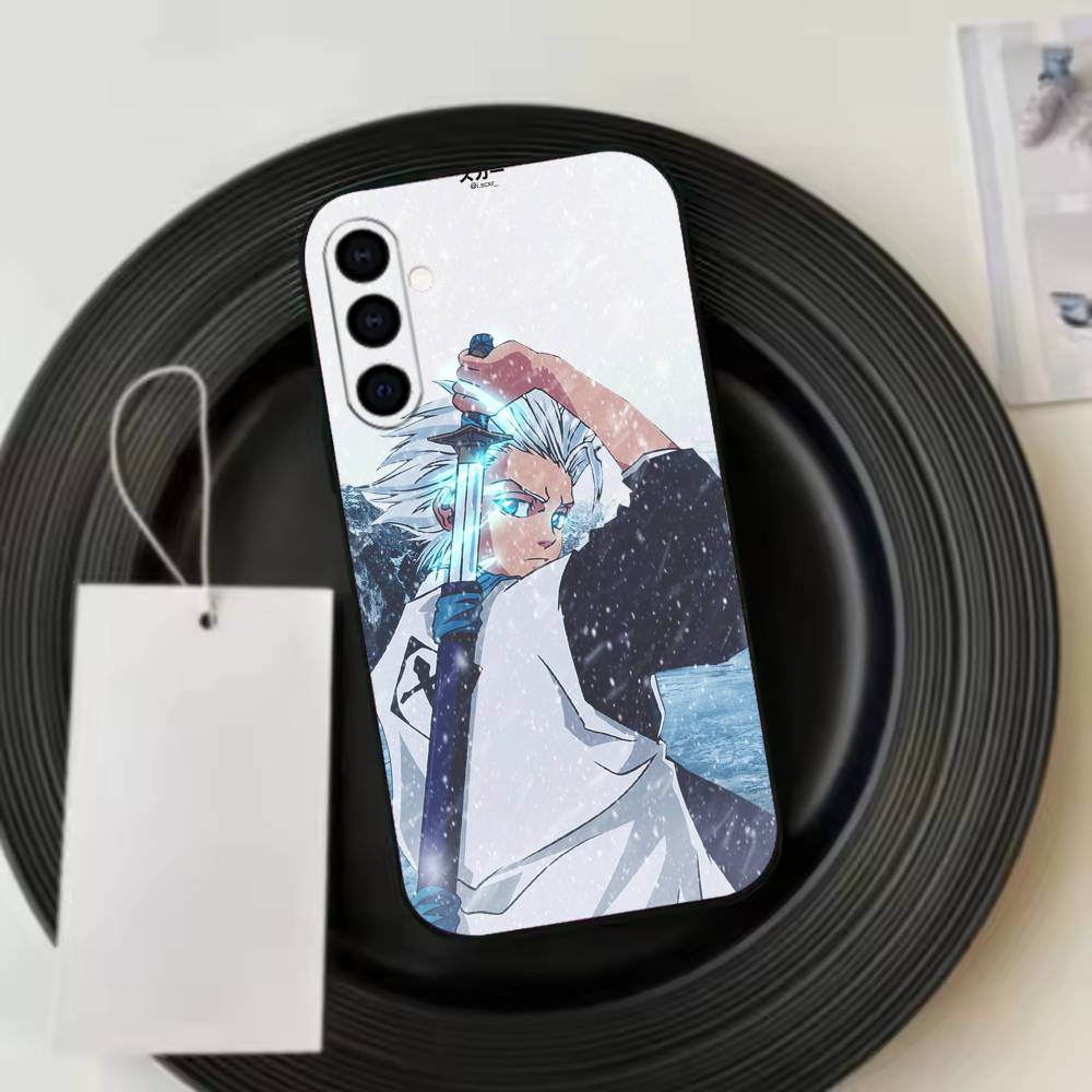 Toshiro the G-Grim R-Reaper Phone Case Black Silicone Soft For Samsung Galaxy A73,A72,A71,A70,A53,A52,A51