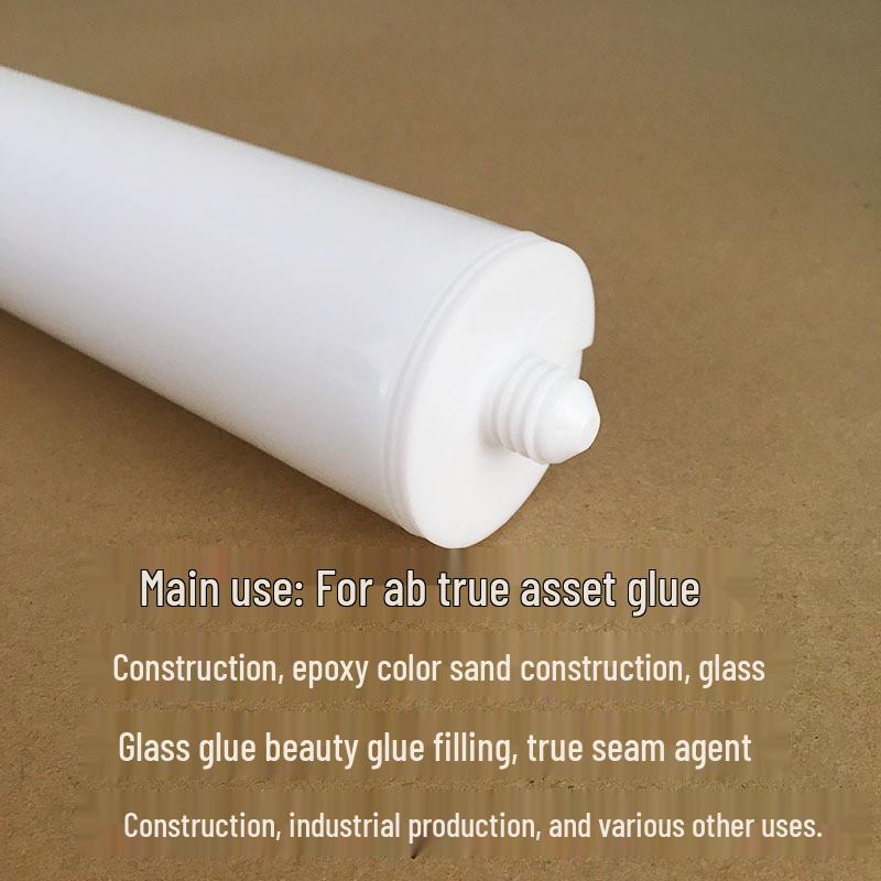 Epoxy Sand Caulking Tool Set: Tube, Glue Bucket, Corner Seam Filler, Nozzle, Glass Glue Gun