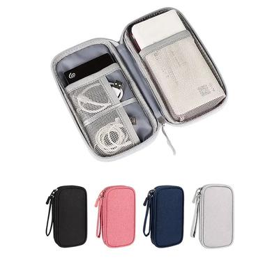 Portable Cable Organizer Waterproof Storage Bag for Power Bank Digital Cable Case Earphone Oxford Cloth Holder Case