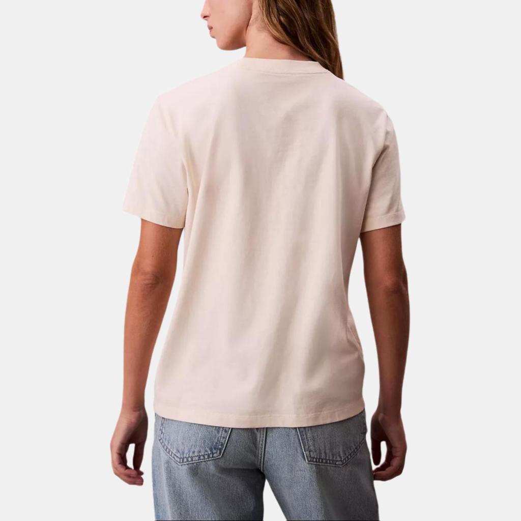 Calvin Klein Comfortable Round Neck Soft Casual Simple Short Sleeve T-Shirt Women tops 47B865G-PAS