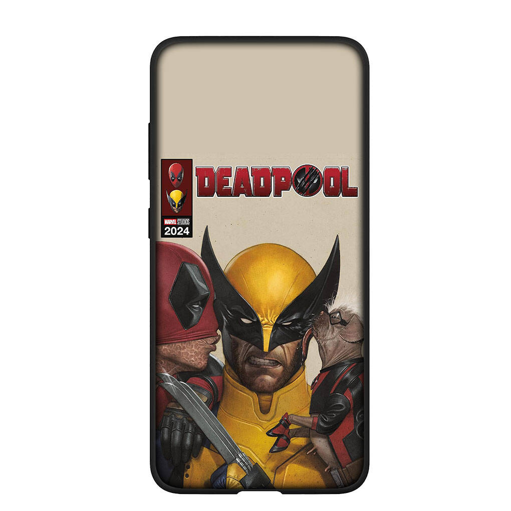 Case for iPhone 17 16 15 Xiaomi Poco F8 F7 X7 M8 C85 C75 C71 Redmi Note 14 13 12 11 Pro Max A3 A4 14C 13C 15C Superhero Movie Wolverine Deadpool Cover