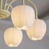 Modern Minimalist Cream Style Chandelier - Tulip Design for Living Room, Bedroom, or Dining Area