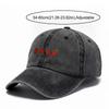 Hip Hop Strawberry Printed Baseball Cap Washed Cotton Sun Hat Streetwear Hats  For Man Women Unisex