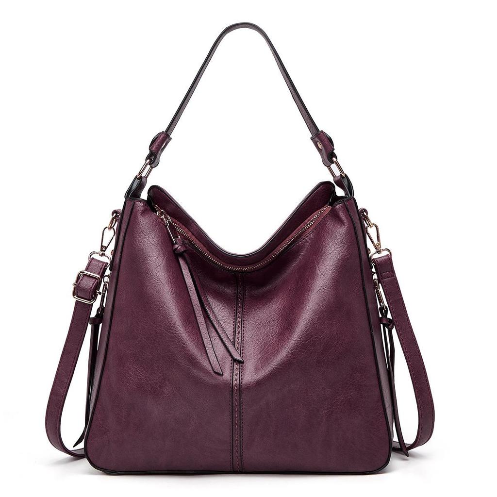 2022 Women's PU Handbag Set: European & American Style Crossbody and Shoulder Bag Trio