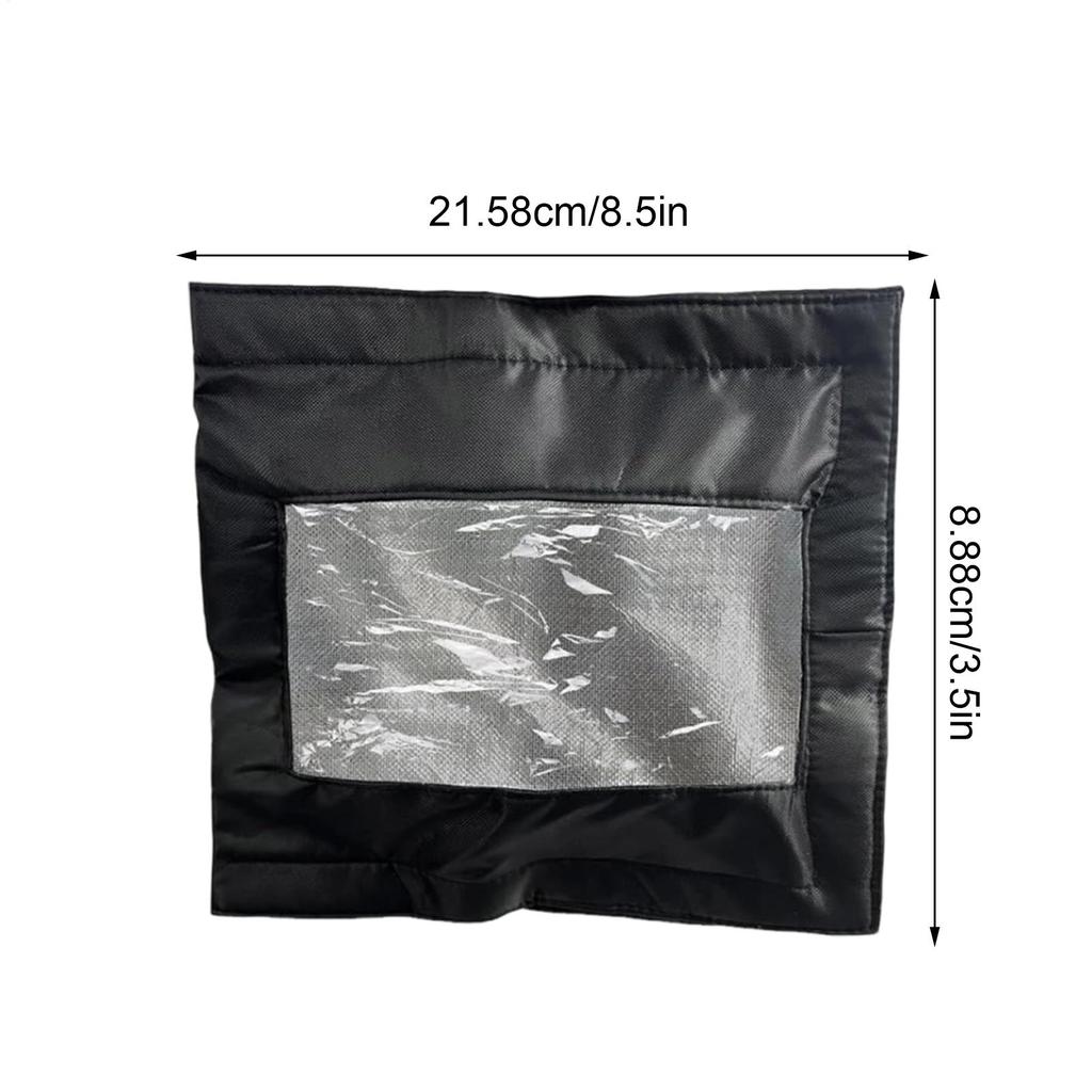 Garden Hose Timer Cover Weather-Resistant Sleeve Protector Clear Front Window Anti Freeze Visible Sleeve For Outdoor Garden Lawn