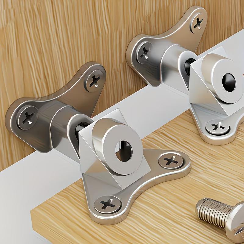L Bracket Detachable Corner Brace, Removable Heavy Duty Butterfly Corner Bracket for Wood Furniture Cabinet Table Bed Chair