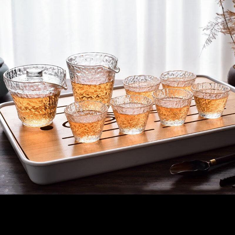 ZISIZ Glass Gaiwan Tea Set