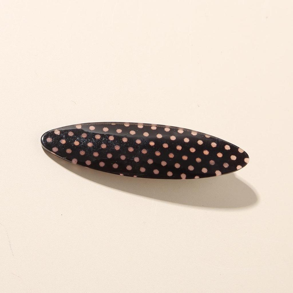 Korean Style Polka Dot Versatile Traceless Hair Clip for Flyaway or Bangs Management