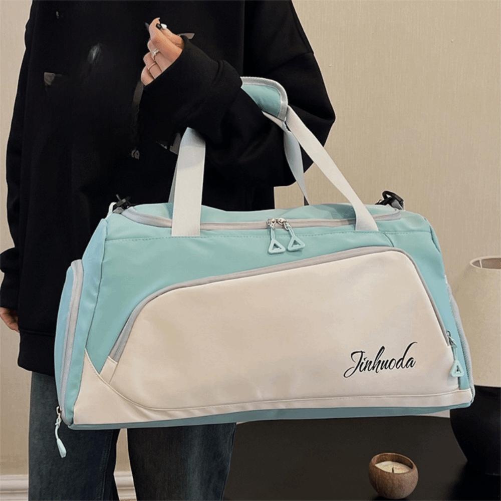 Large Capacity Sports Gym Bag Waterproof Wet Dry Separation Training Bag Multifunctional Travel Luggage Bags Yoga Exercise